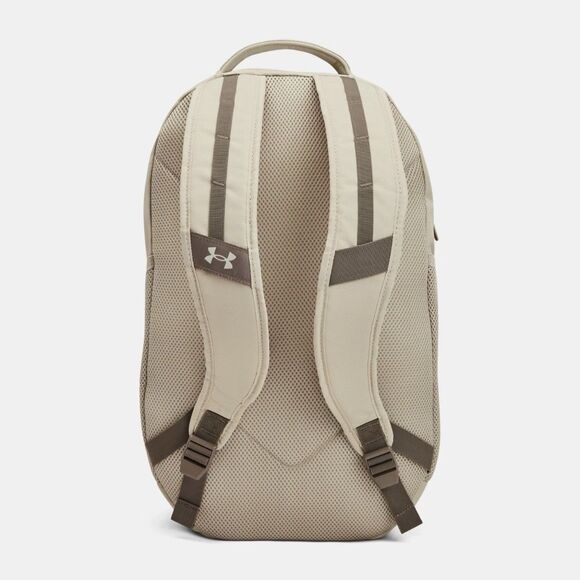 Under Armour UA Hustle 6.0 Unisex OSFA 16" Laptop Backpack, Khaki/Khaki/Taupe - Picture 5 of 7